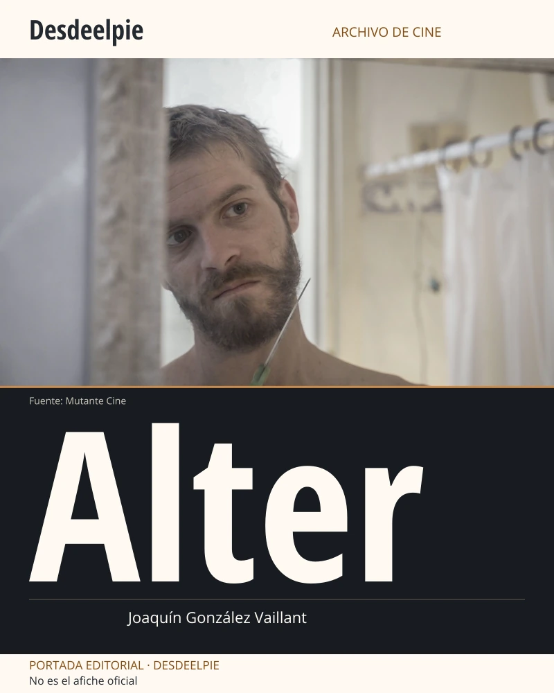 Portada editorial de Alter, con una imagen real de la película conservada íntegra. No es el afiche oficial.