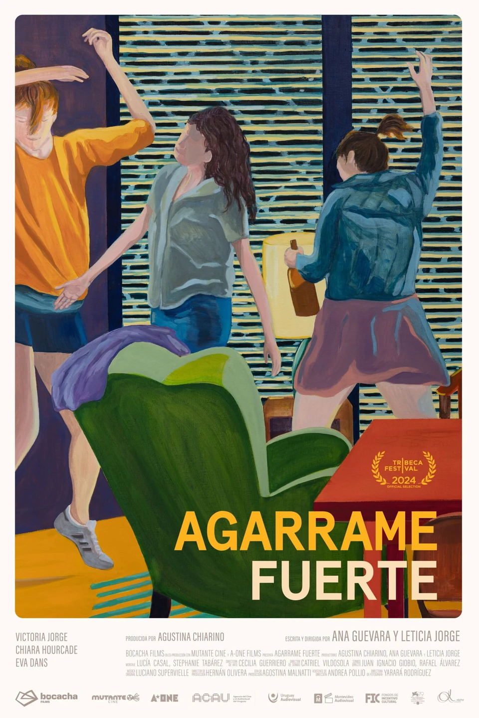 Afiche de Agarrame fuerte