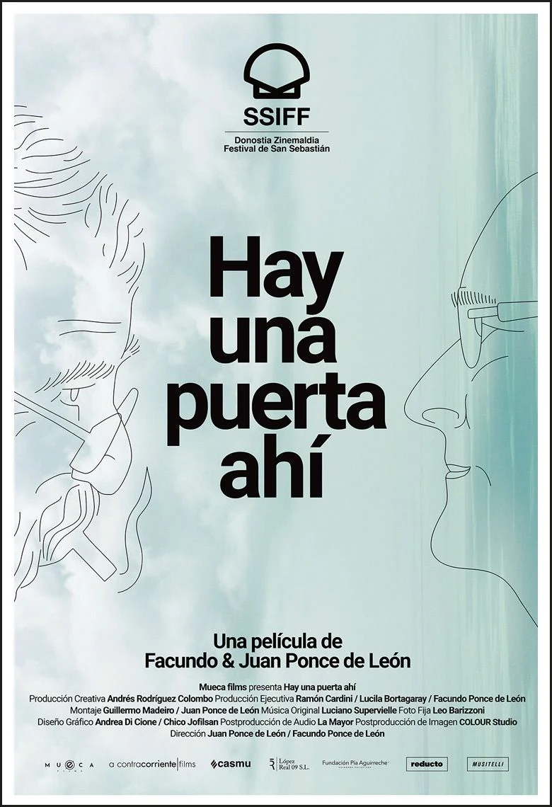 Afiche de Hay una puerta ahí