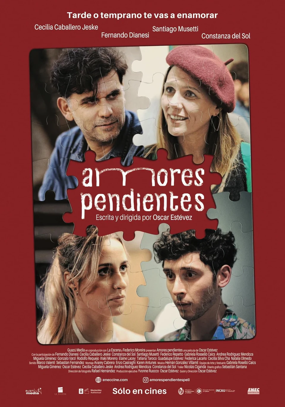 Afiche de Amores pendientes