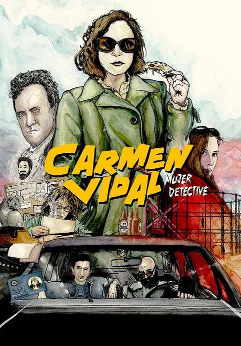 Afiche de Carmen Vidal, mujer detective