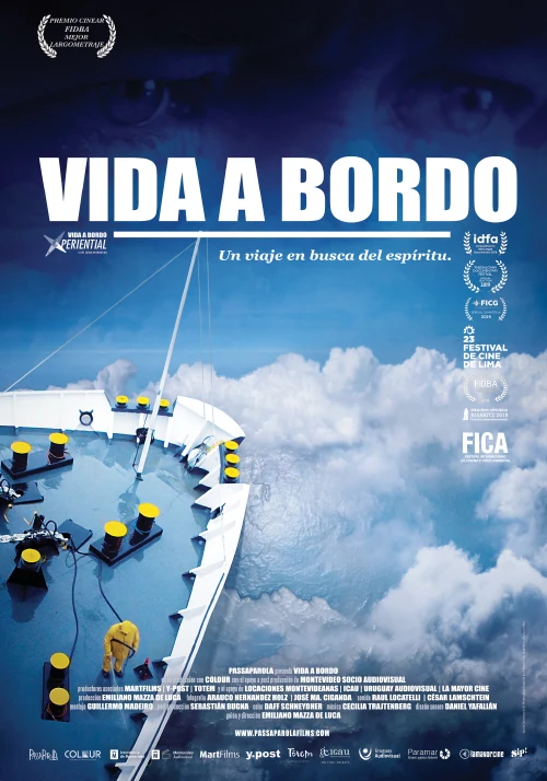 Afiche de Vida a bordo