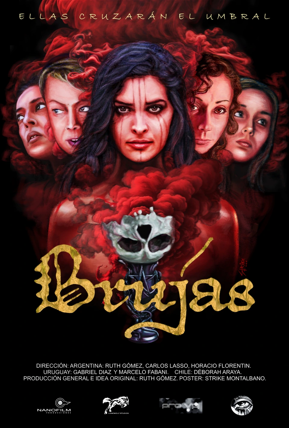 Afiche de Brujas, ellas cruzarán el umbral