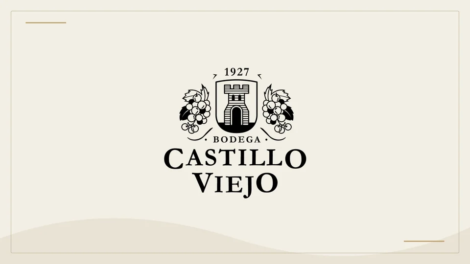 Logotipo oficial de Bodega Castillo Viejo, reproducido para identificación en una ficha informativa.