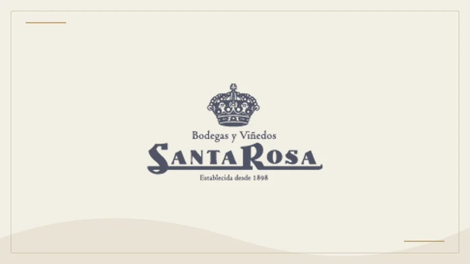 Logotipo oficial de Bodega Santa Rosa, reproducido para identificación en una ficha informativa.